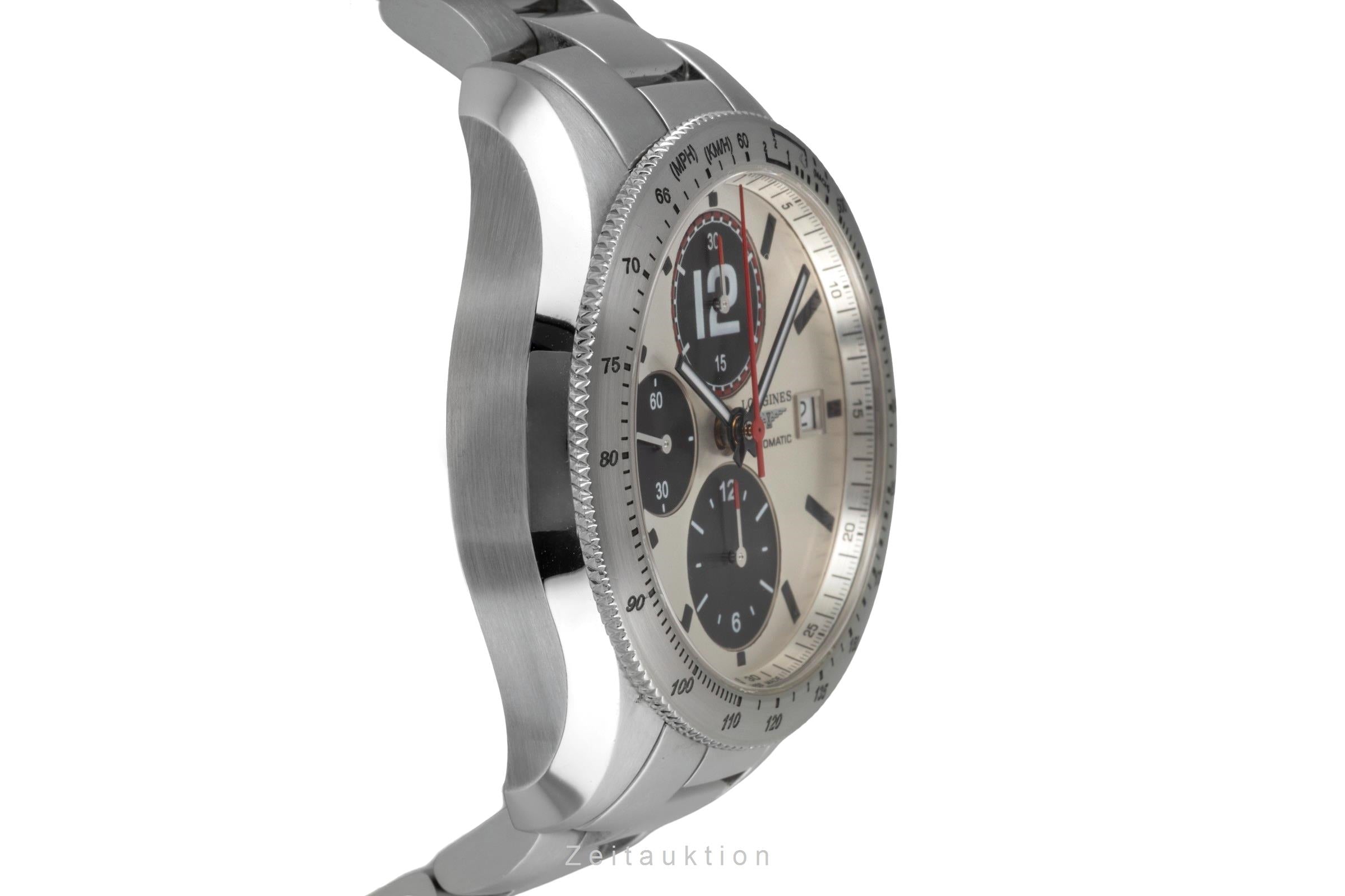 Longines Grande Vitesse chronograph steel automatic men's watch L3.636.4  [2604875]