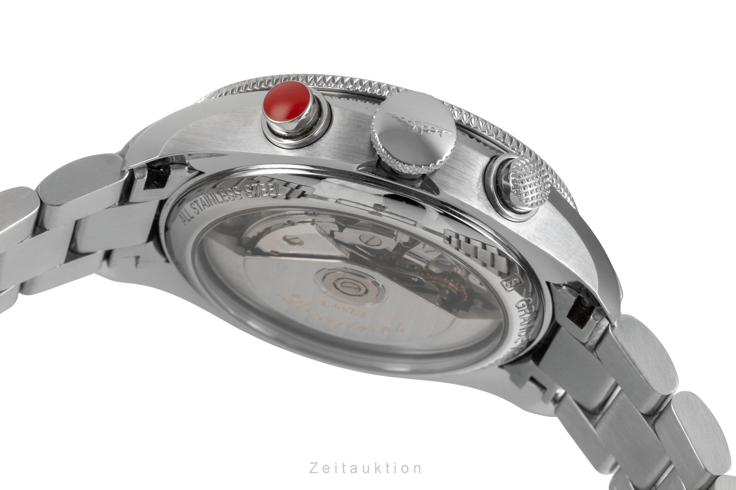 Longines Grande Vitesse chronograph steel automatic men's watch L3.636.4  [2604875]