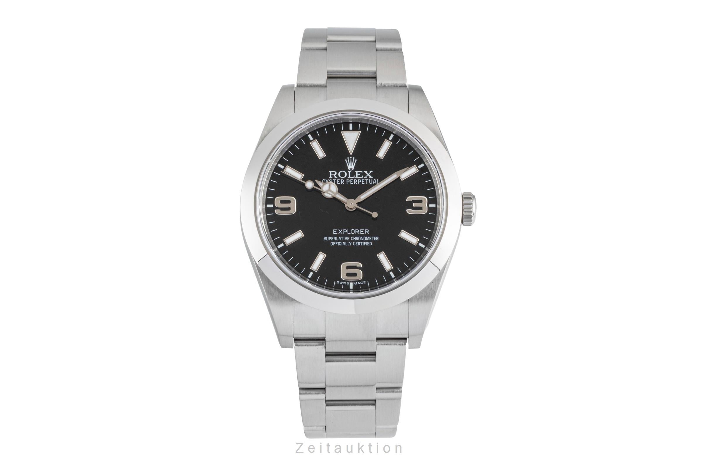 Rolex Oyster Perpetual steel automatic men's watch 214270  [2604876]