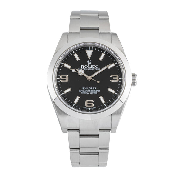 Rolex Oyster Perpetual steel automatic men's watch 214270  [2604876]