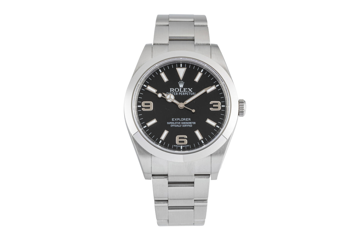 Rolex Oyster Perpetual acciaio automatismo orologio da uomo 214270  [2604876]