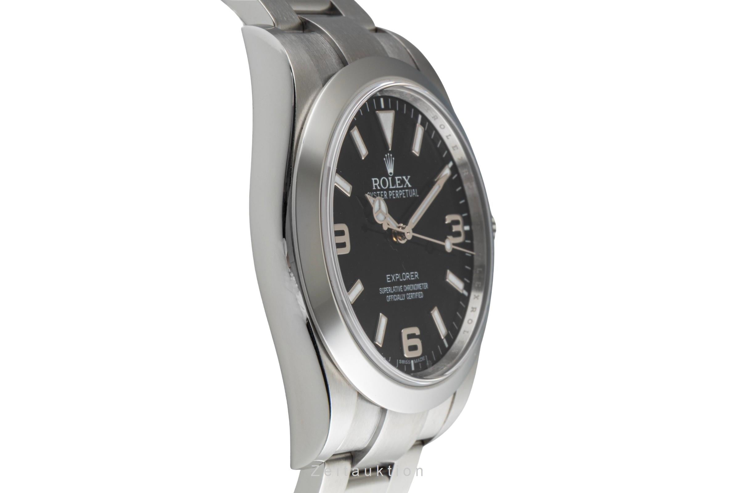 Rolex Oyster Perpetual steel automatic men's watch 214270  [2604876]