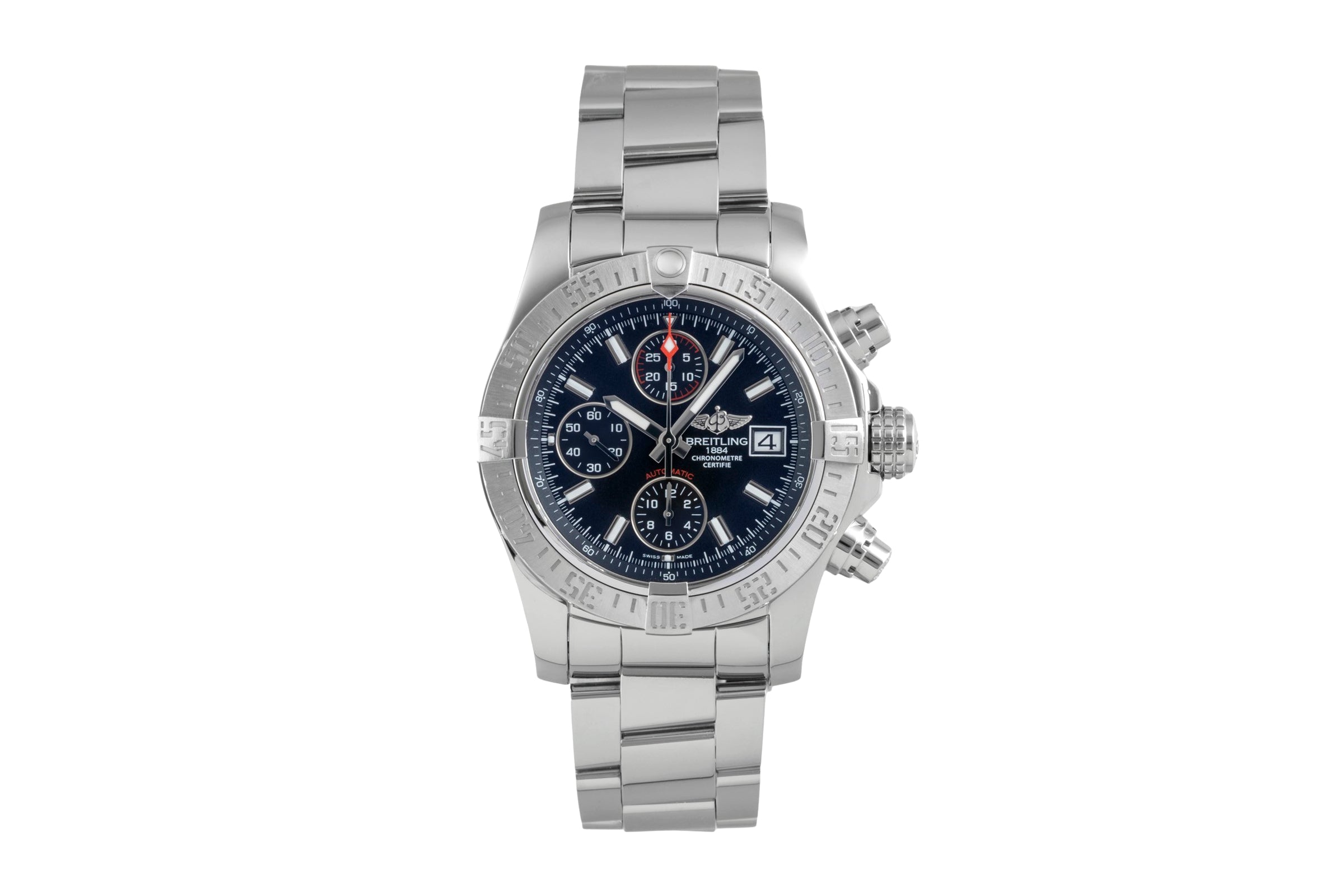 Breitling Avenger II chronograph steel automatic men's watch A1338111/BC32  [2604877]