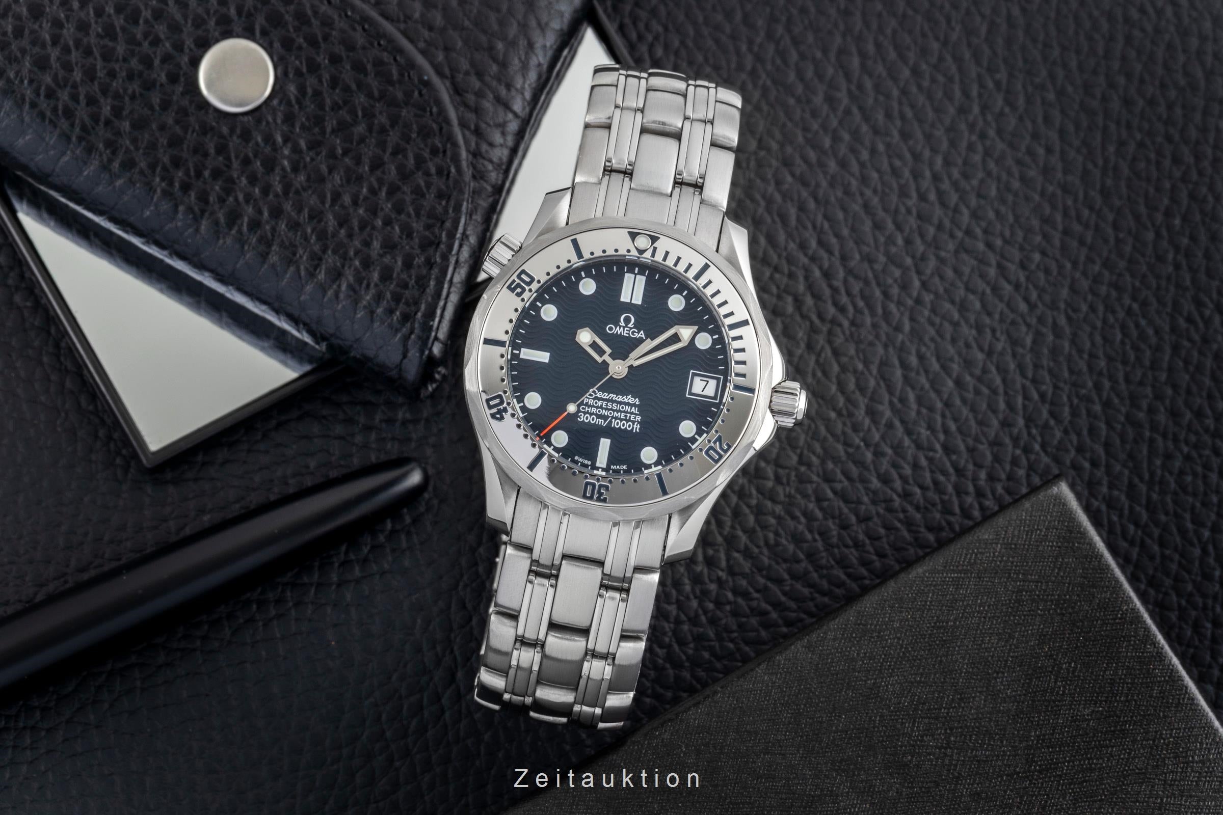 Omega Seamaster acier automatique montre pour hommes 2552.80.00  [2604878]