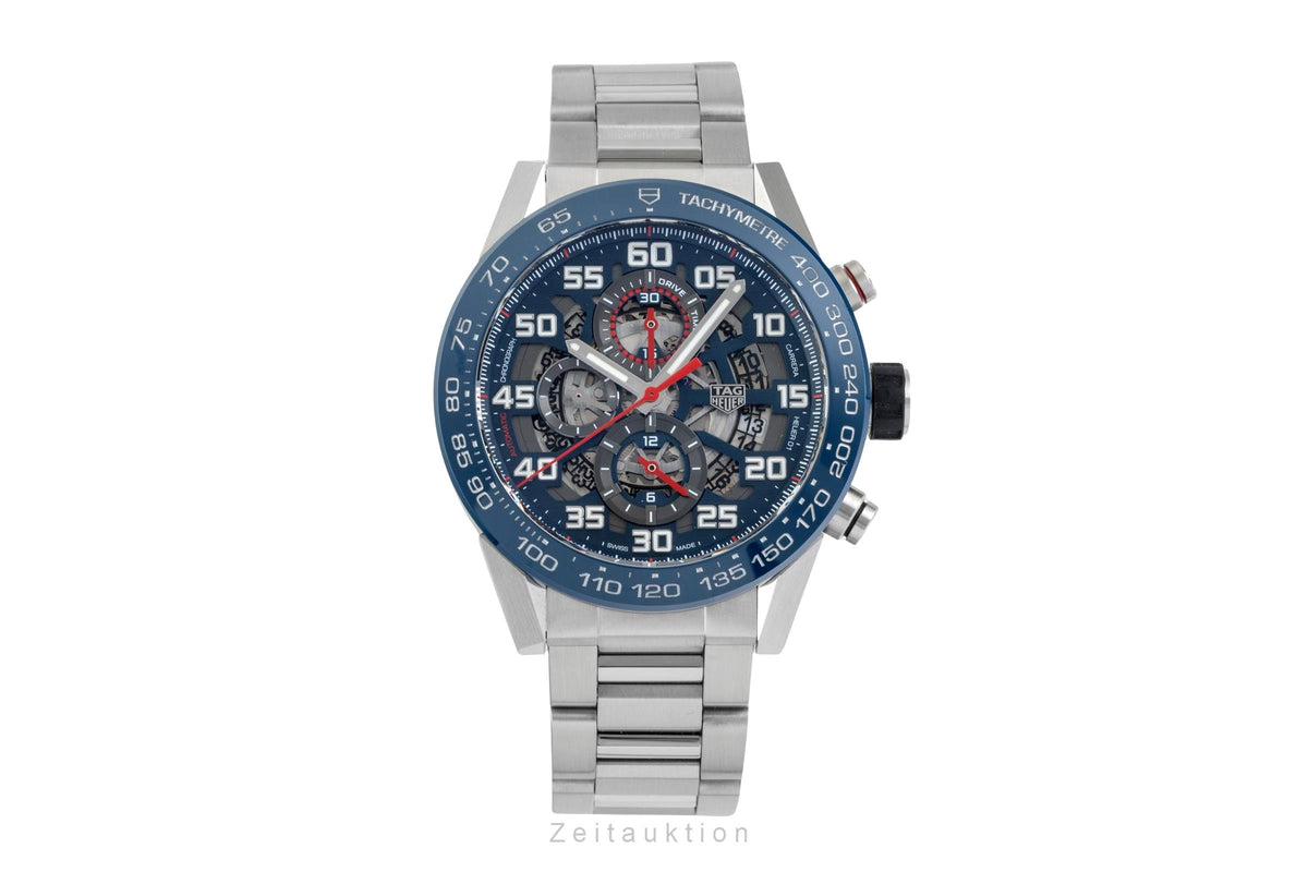 Tag Heuer Carrera "Red Bull Racing" Stahl Automatik Ref. CAR2A1K.BA0703 B&P [2604879]