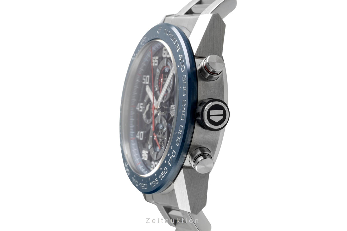 Tag Heuer Carrera "Red Bull Racing" Stahl Automatik Ref. CAR2A1K.BA0703 B&P [2604879]