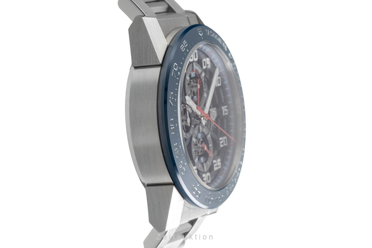Tag Heuer Carrera "Red Bull Racing" Stahl Automatik Ref. CAR2A1K.BA0703 B&P [2604879]