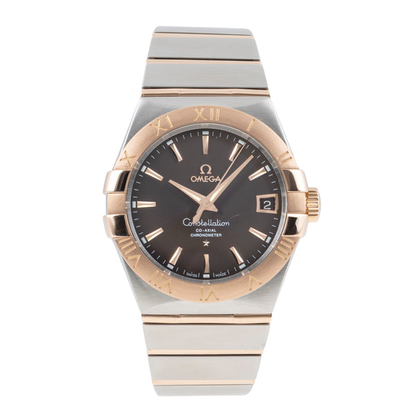 Omega Constellation Co-Axial Stahl / Rotgold Ref.123.20.38.21.13.001 B&P 2013 [2604880]