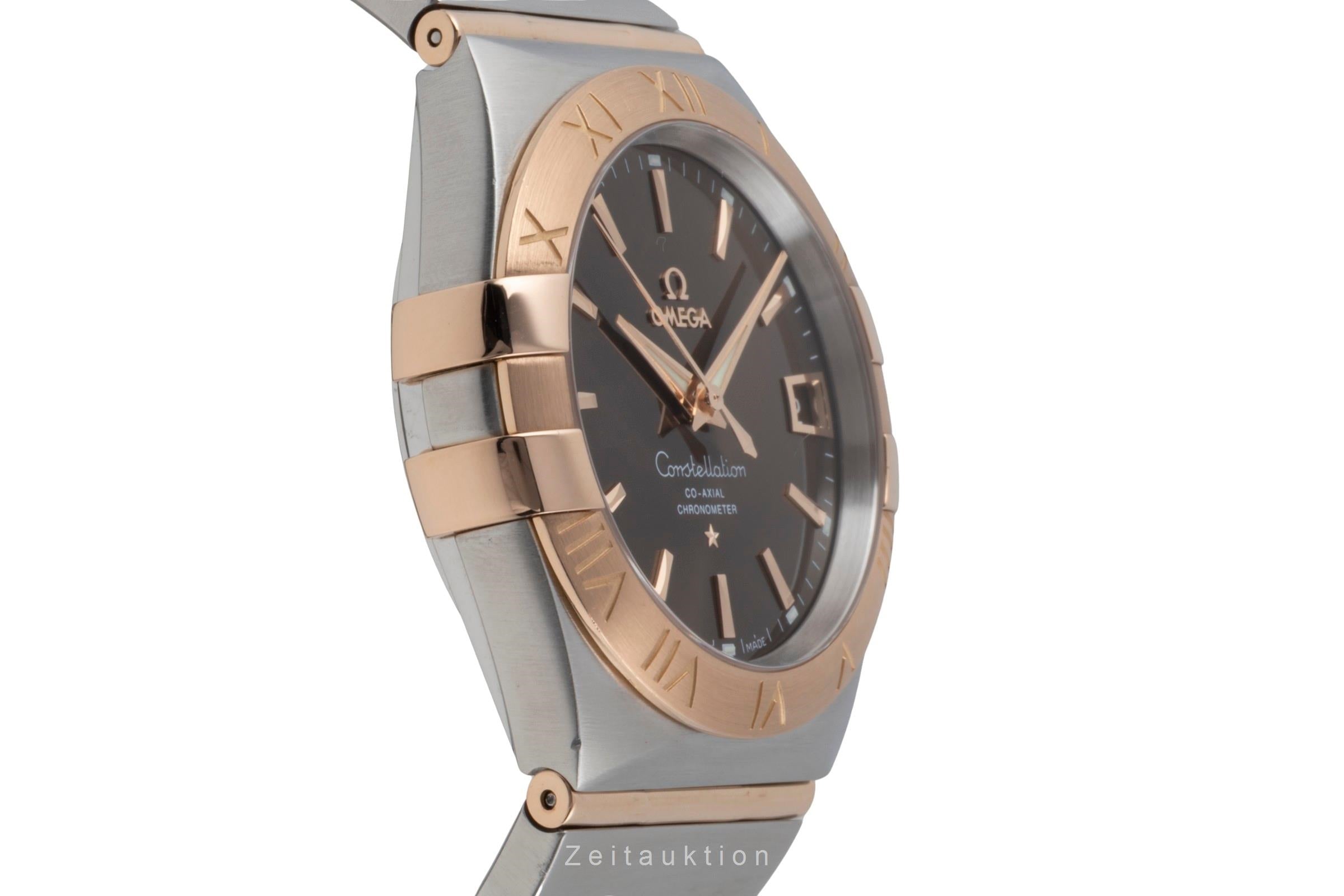 Omega Constellation Co-Axial Stahl / Rotgold Ref.123.20.38.21.13.001 B&P 2013 [2604880]
