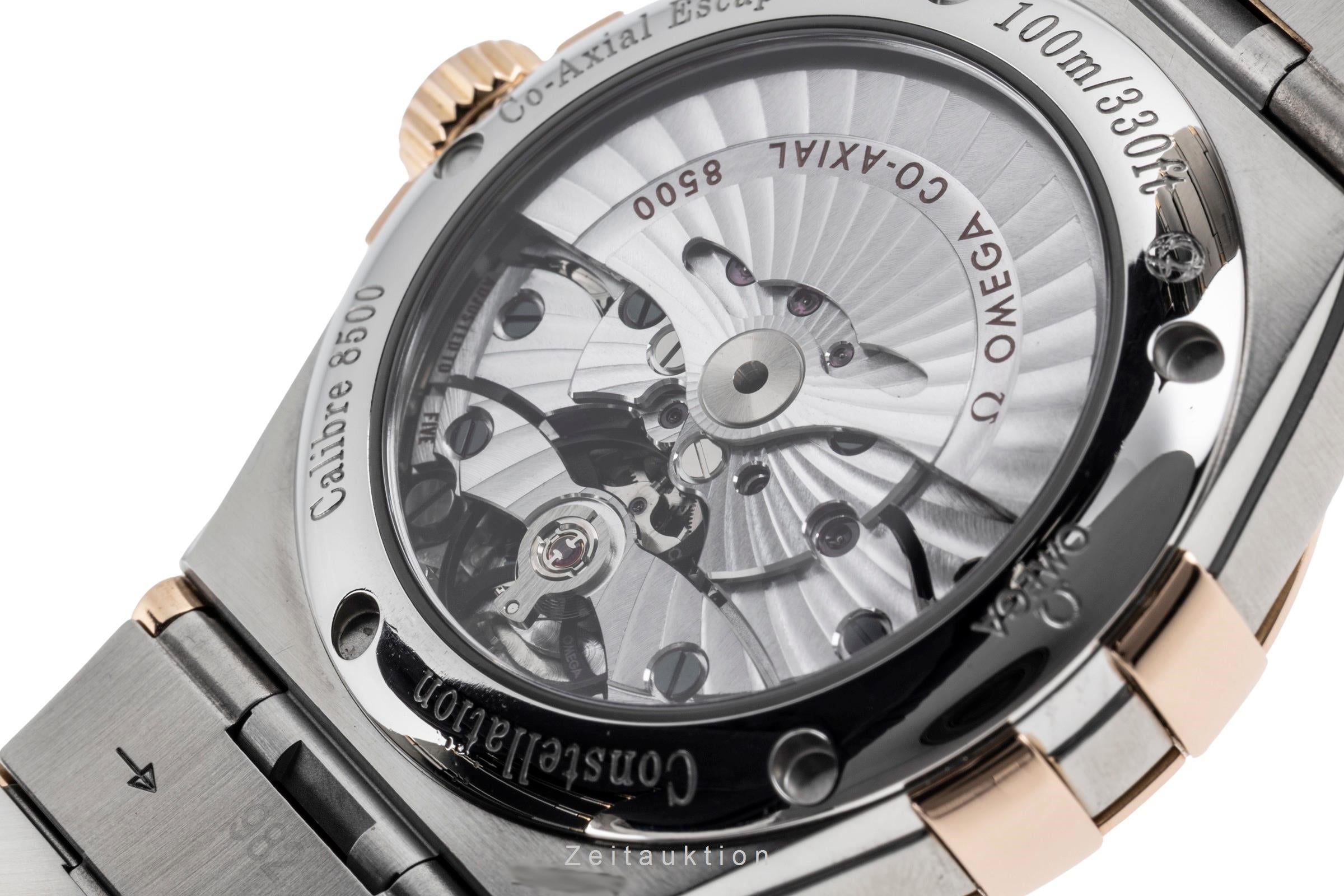 Omega Constellation Co-Axial Stahl / Rotgold Ref.123.20.38.21.13.001 B&P 2013 [2604880]