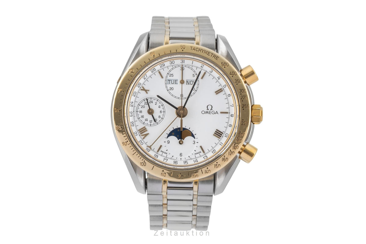 Omega Speedmaster Date cronógrafo acero / oro automático reloj para caballeros 3730.20.00   175.0034  [2604882]