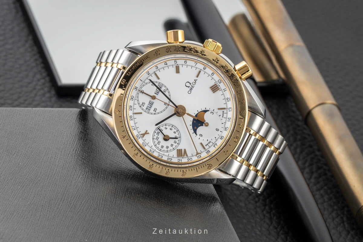 Omega Speedmaster Date cronógrafo acero / oro automático reloj para caballeros 3730.20.00   175.0034  [2604882]
