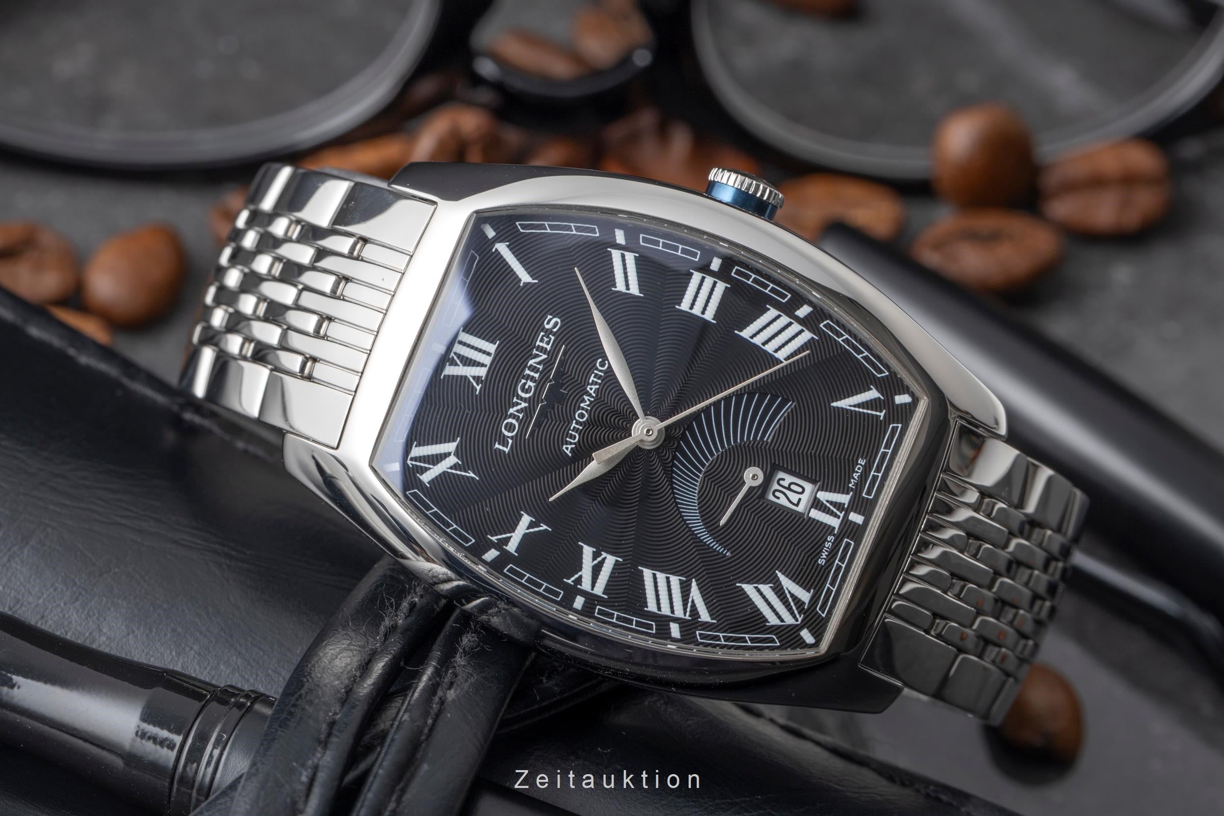 Longines Evidenza acero automático reloj para caballeros L2.672.4.51.6  [2604884]