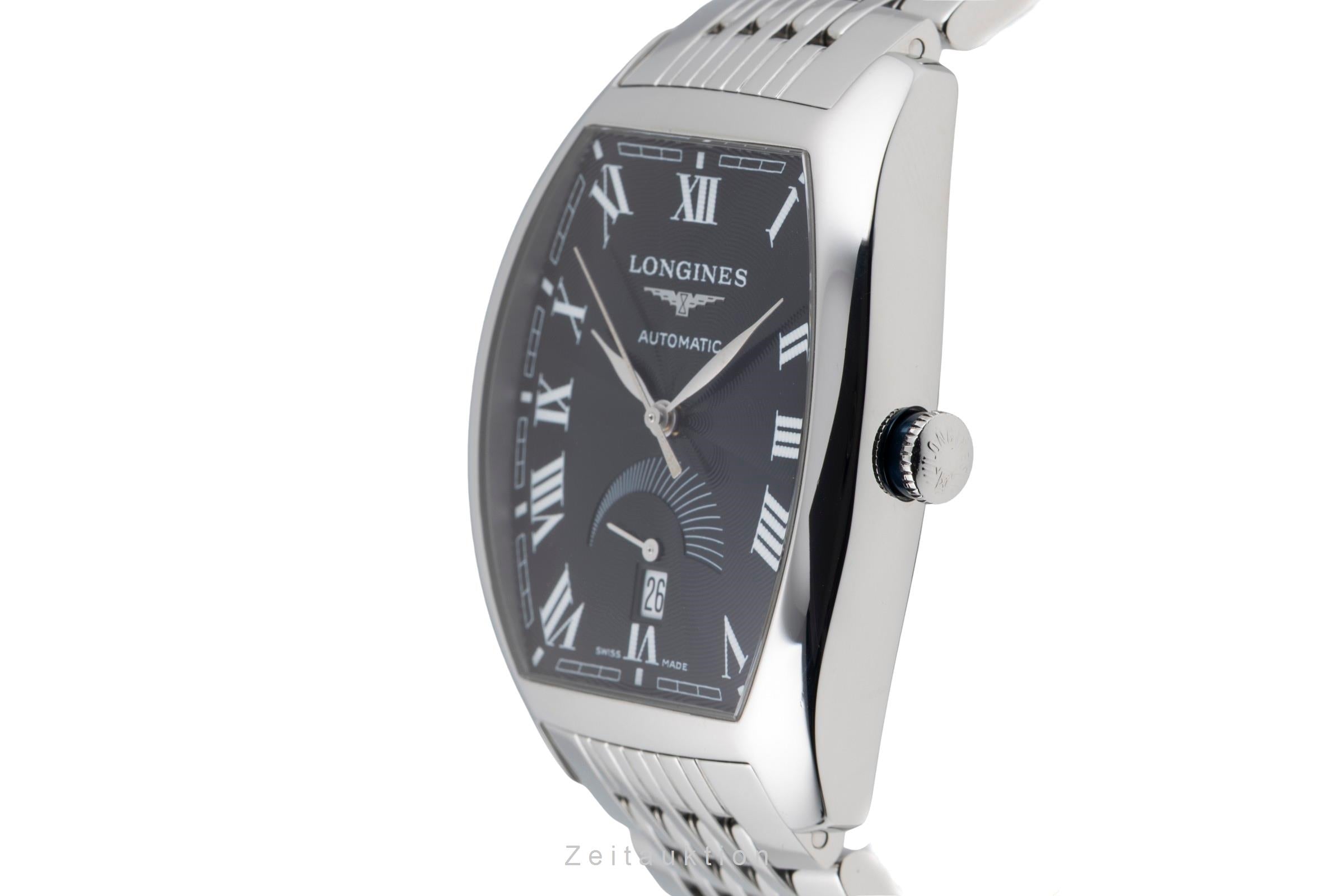 Longines Evidenza acero automático reloj para caballeros L2.672.4.51.6  [2604884]