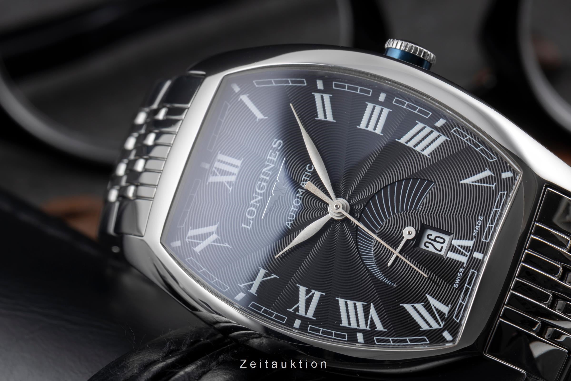 Longines Evidenza acero automático reloj para caballeros L2.672.4.51.6  [2604884]