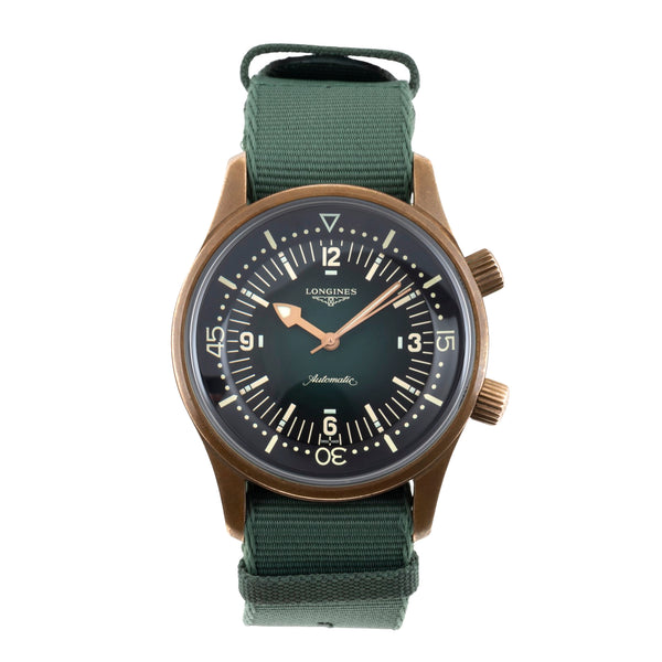 Longines Legend Diver Bronze Automatik Herrenuhr Ref. L3.774.1.50.2 NP: 3400 € [2604887]