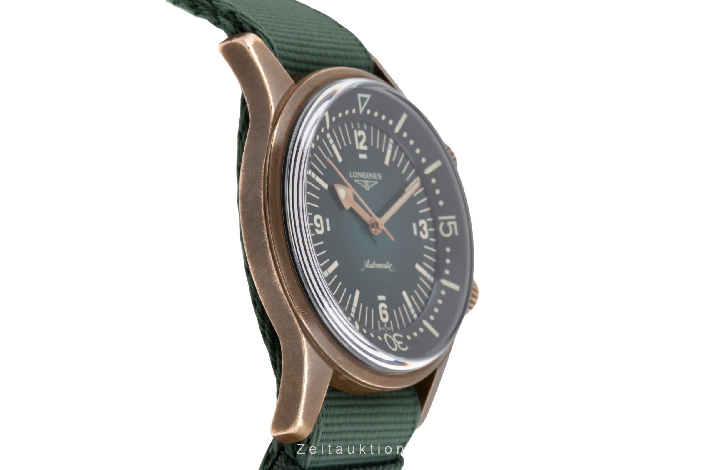 Longines Legend Diver Bronze Automatik Herrenuhr Ref. L3.774.1.50.2 NP: 3400 € [2604887]