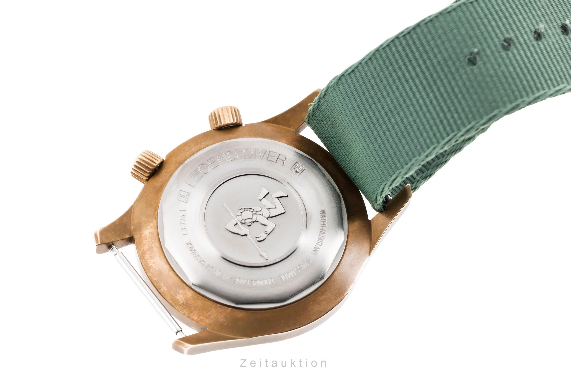 Longines Legend Diver Bronze Automatik Herrenuhr Ref. L3.774.1.50.2 NP: 3400 € [2604887]