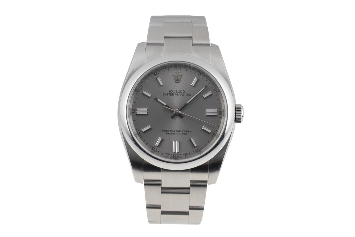 Rolex Oyster Perpetual acciaio automatismo orologio da uomo 116000  [2604889]