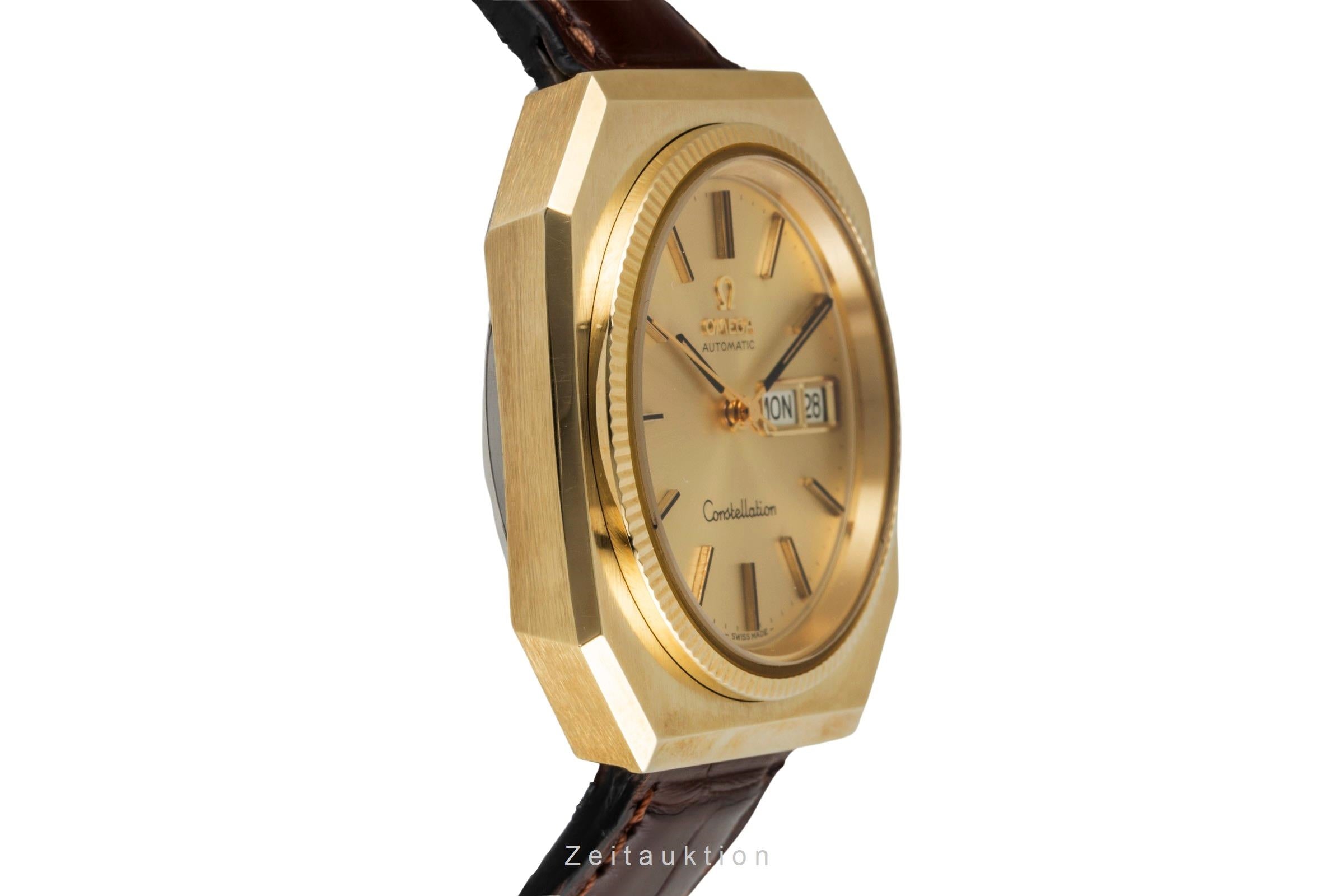 Omega Constellation acero / oro automático reloj para caballeros 166.219 Vintage  [2604890]