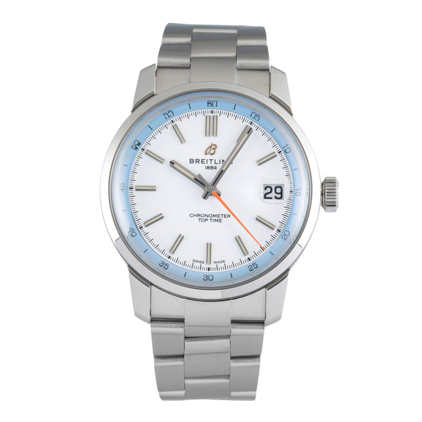 Breitling Top Time acciaio automatismo orologio da uomo AB3113281A1A1 LP: 6000EUR  [2604893]