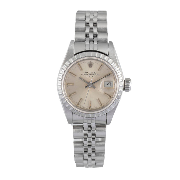 Rolex Lady Date 26 Automatik Edelstahl Damenuhr Oyster Perpetual Ref. 69240 [2604895]