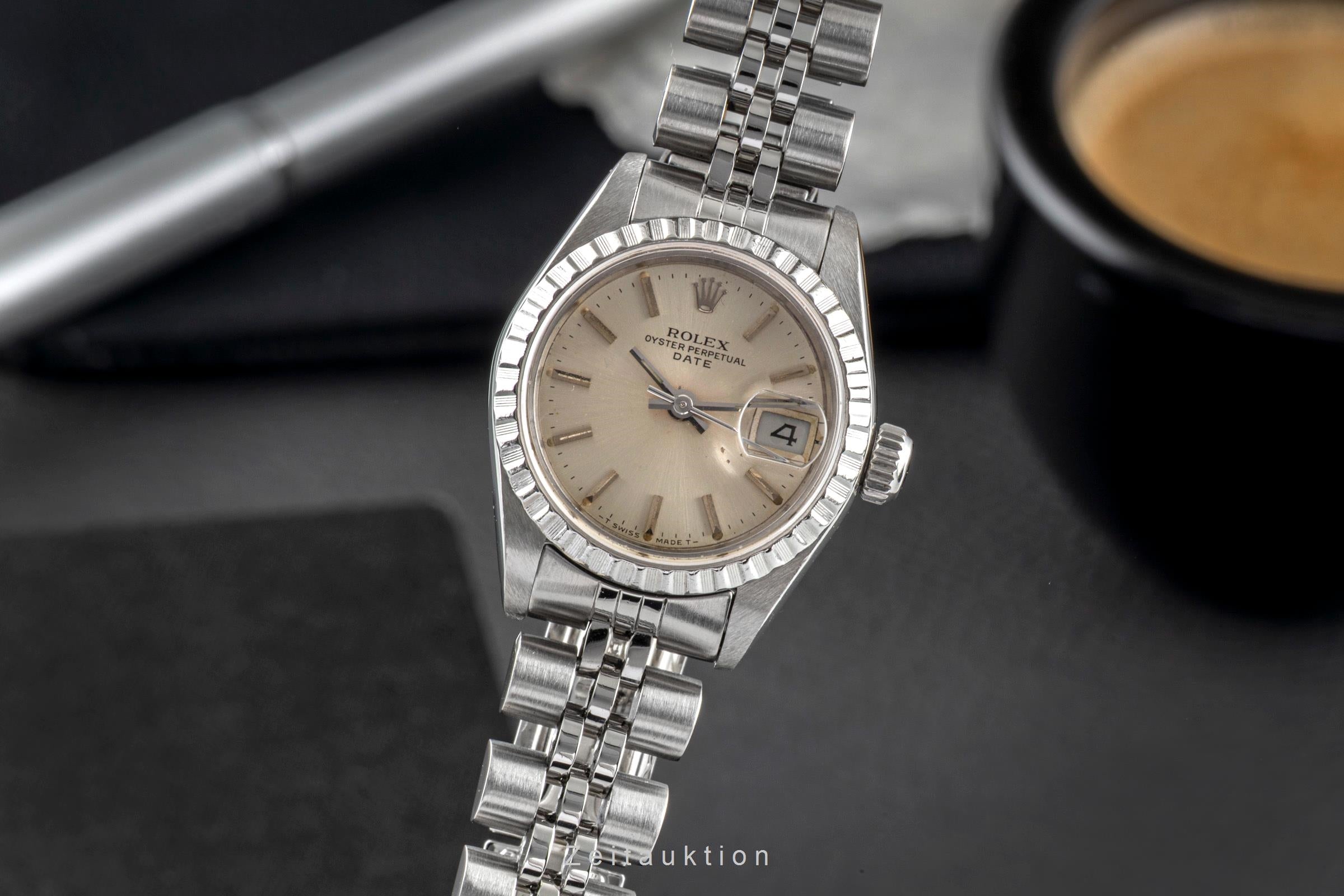 Rolex Lady Date 26 Automatik Edelstahl Damenuhr Oyster Perpetual Ref. 69240 [2604895]