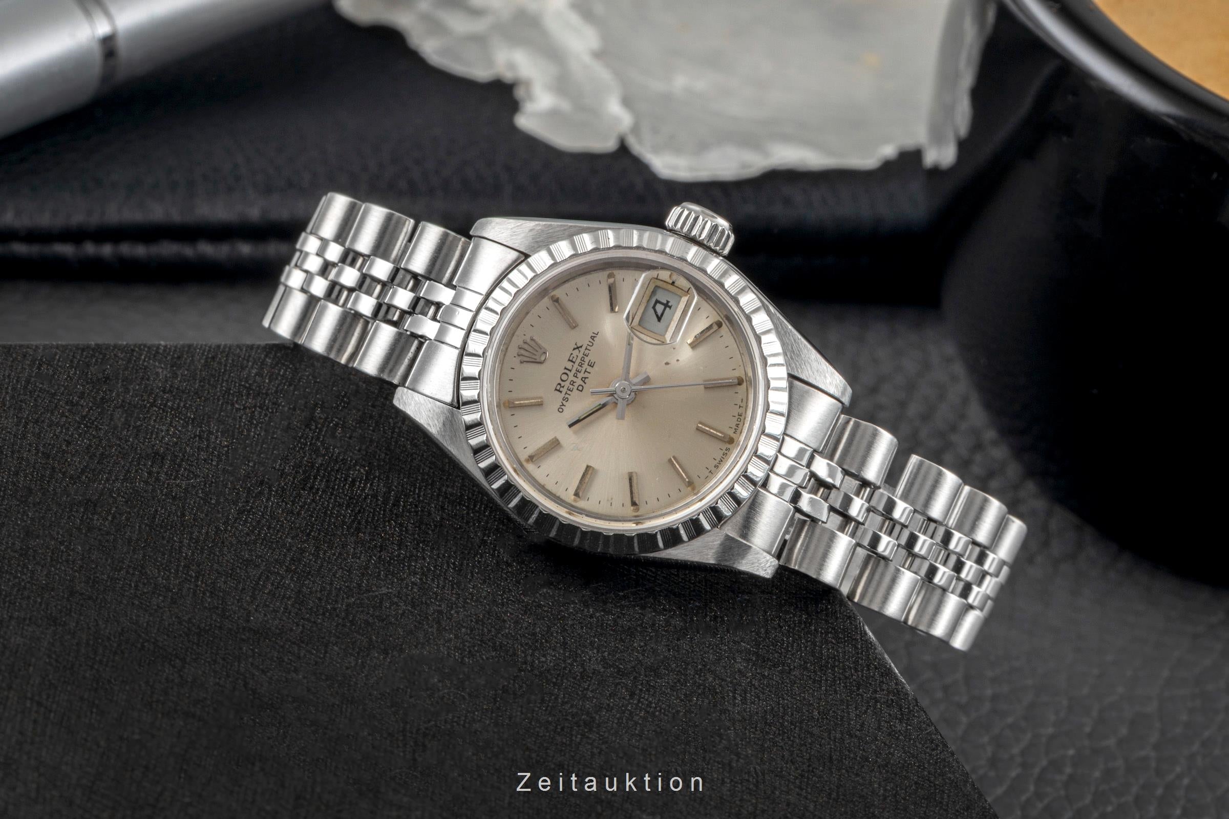 Rolex Lady Date 26 Automatik Edelstahl Damenuhr Oyster Perpetual Ref. 69240 [2604895]