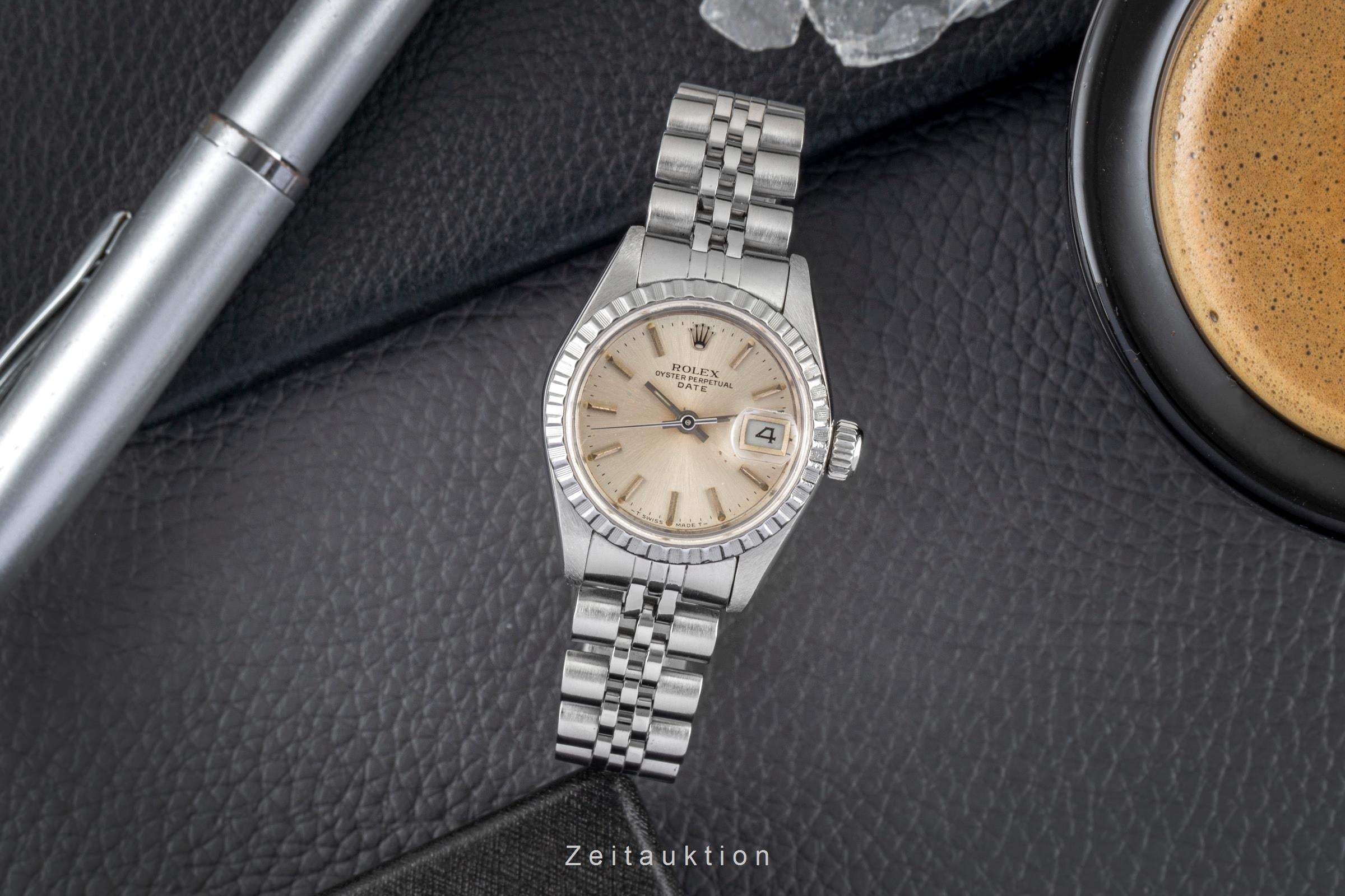 Rolex Lady Date 26 Automatik Edelstahl Damenuhr Oyster Perpetual Ref. 69240 [2604895]