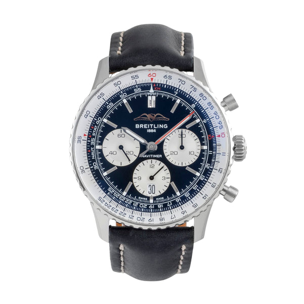 Breitling Navitimer 01 steel automatic men's watch AB0138 LP: 9500EUR  [2604898]