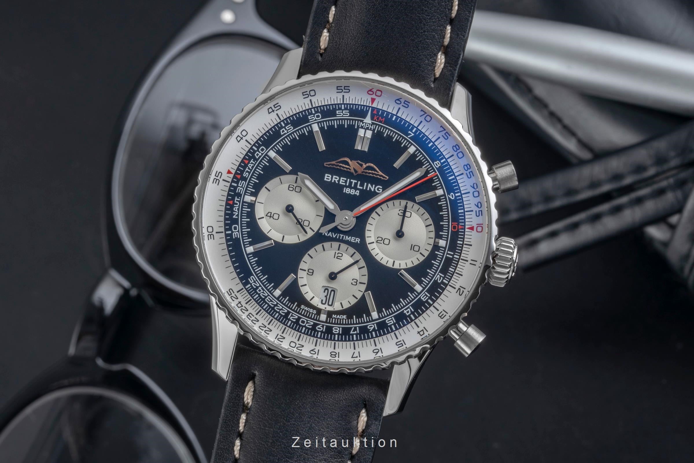 Breitling Navitimer 01 steel automatic men's watch AB0138 LP: 9500EUR  [2604898]