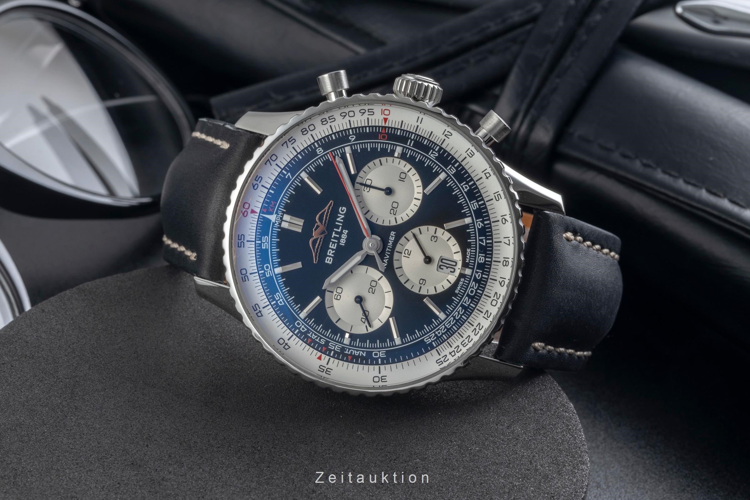 Breitling Navitimer 01 steel automatic men's watch AB0138 LP: 9500EUR  [2604898]