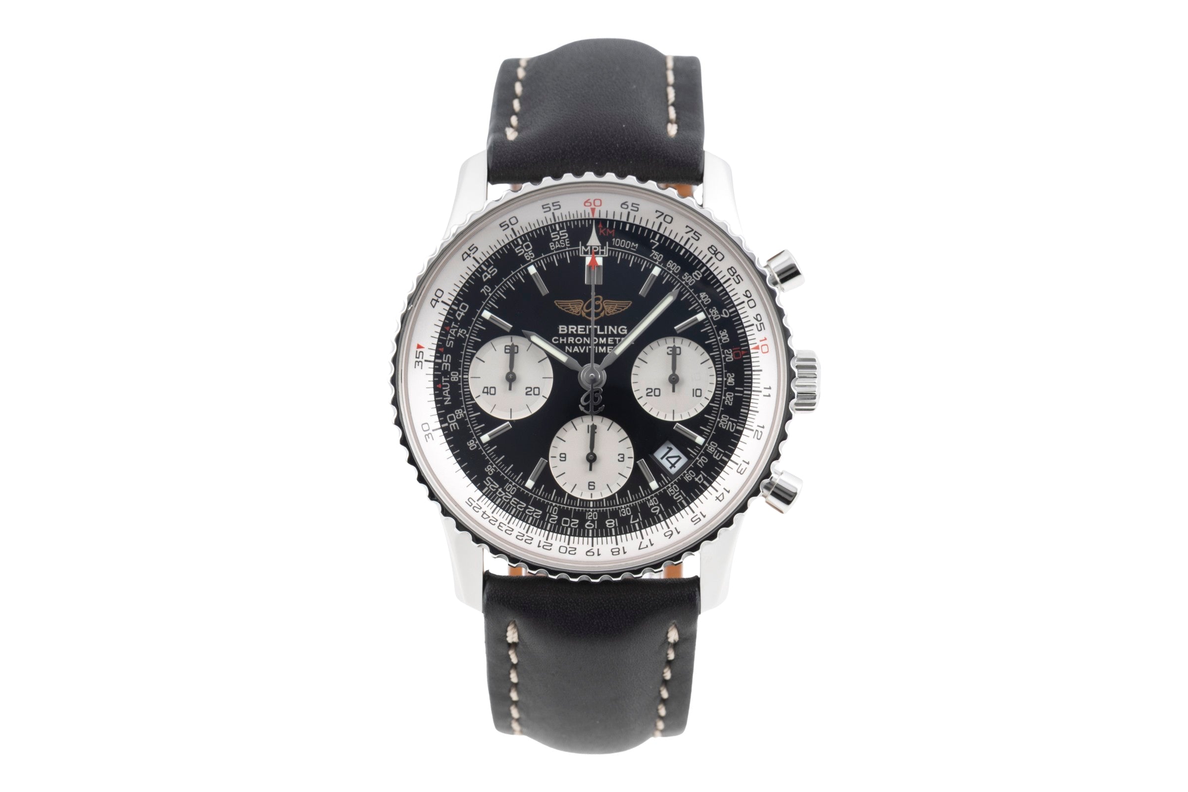 Breitling Navitimer chronograph steel automatic men's watch A23322  [2604899]