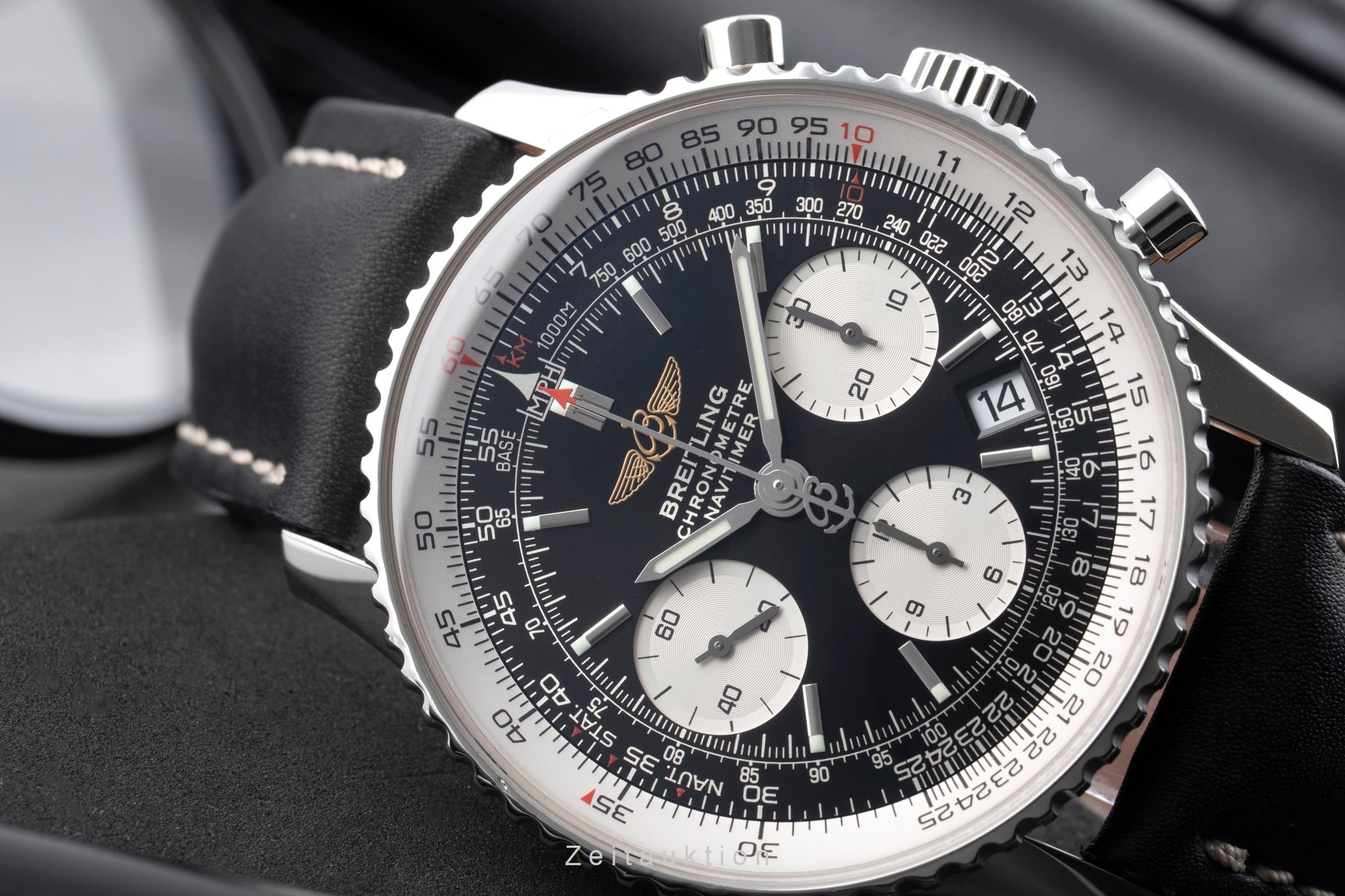 Breitling Navitimer chronograph steel automatic men's watch A23322  [2604899]