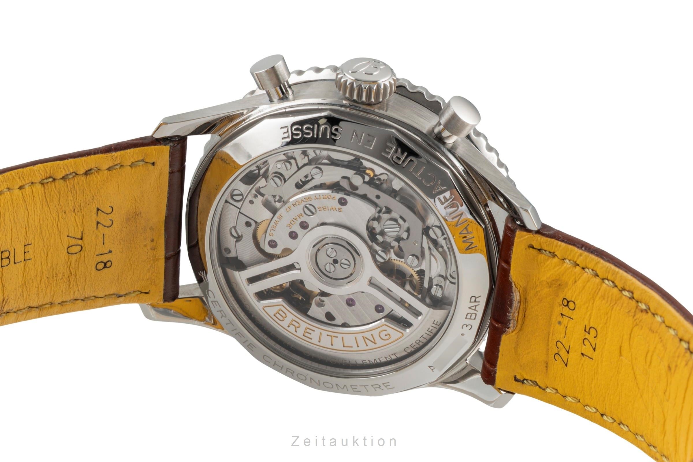 Breitling Navitimer 01 cronógrafo acero automático reloj para caballeros AB0139 LP: 9500EUR  [2604900]