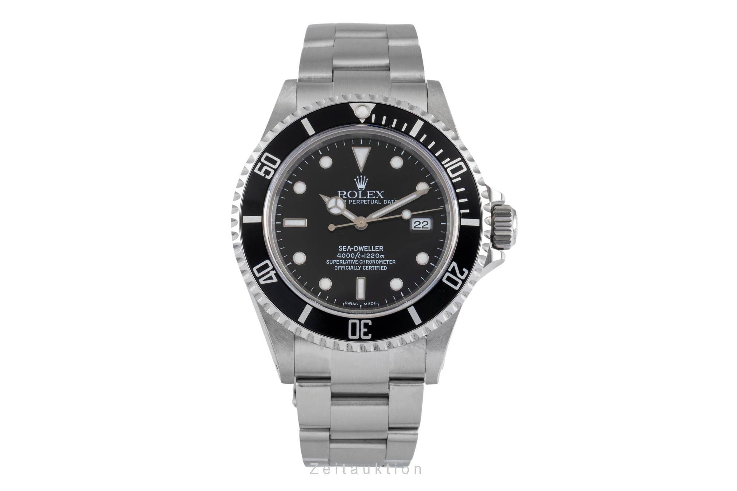 Rolex Sea-Dweller steel automatic men's watch 16600  [2604902]