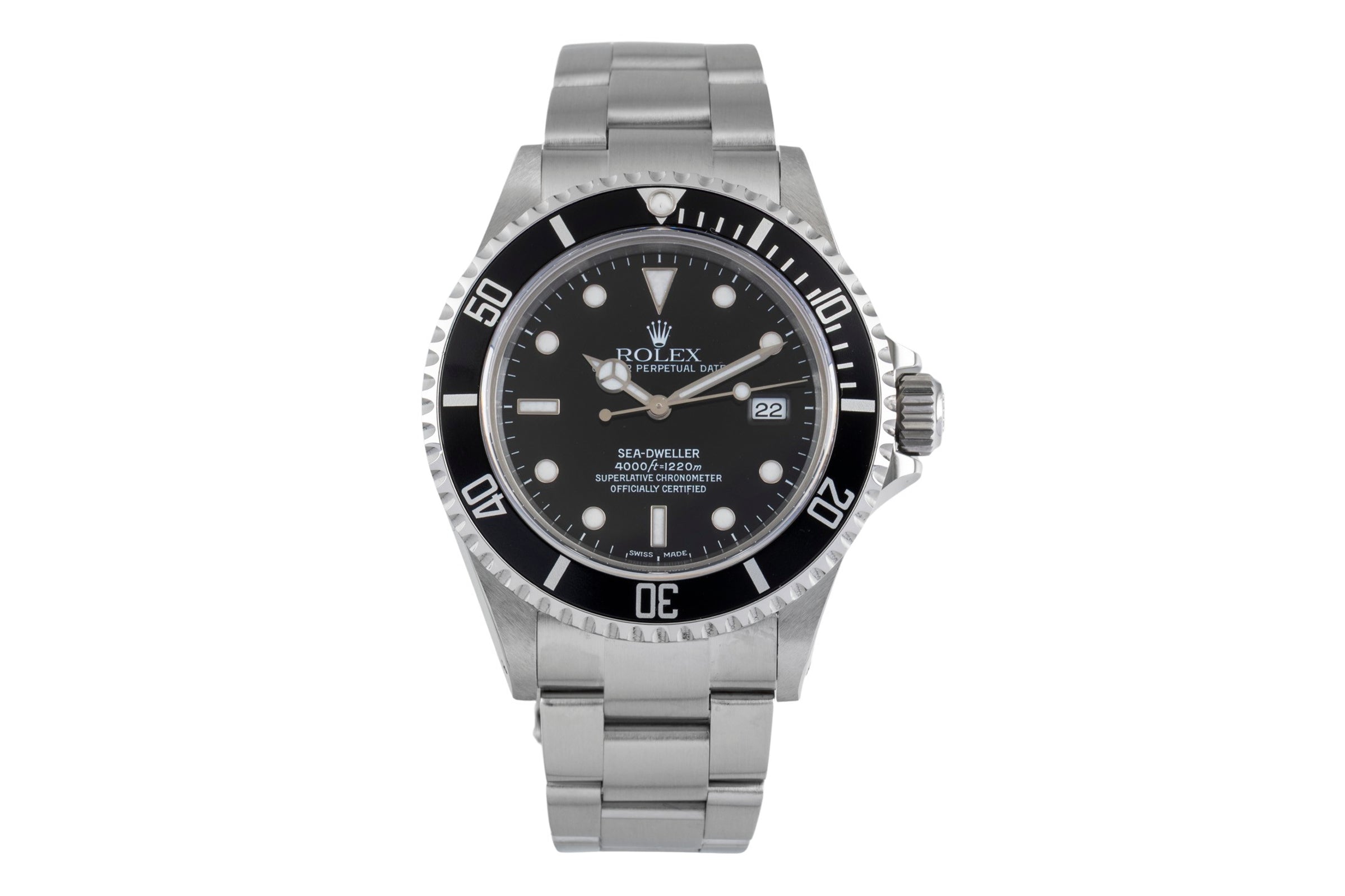 Rolex Sea-Dweller steel automatic men's watch 16600  [2604902]