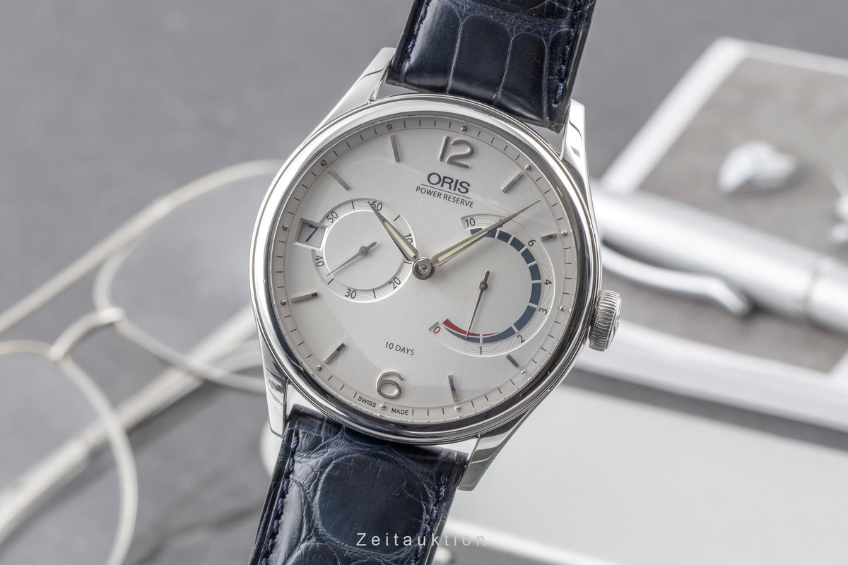 Oris Artelier Gangreserve Handaufzug Herrenuhr 01 111 7700 4031-Set 1 23 71FC [2604903]