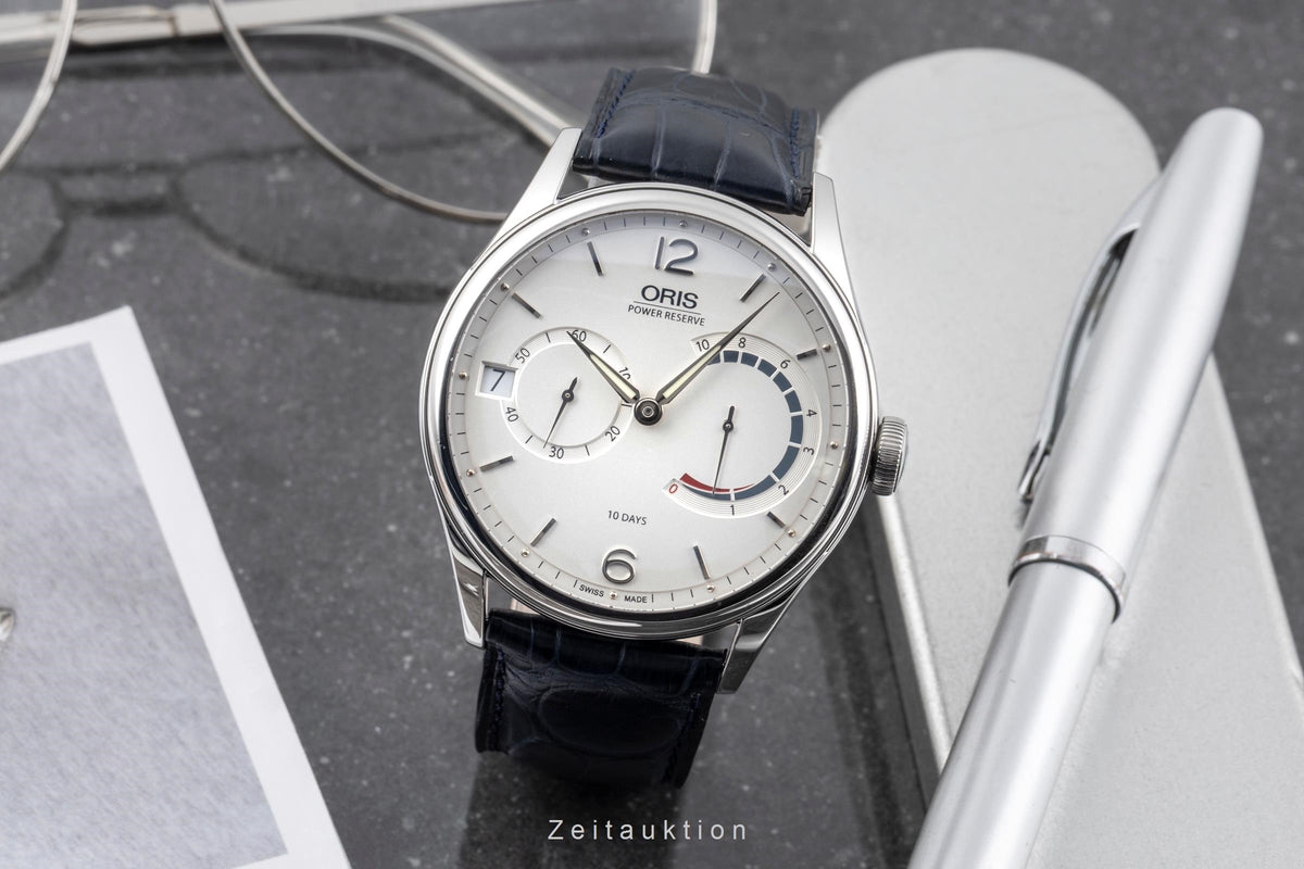 Oris Artelier Gangreserve Handaufzug Herrenuhr 01 111 7700 4031-Set 1 23 71FC [2604903]