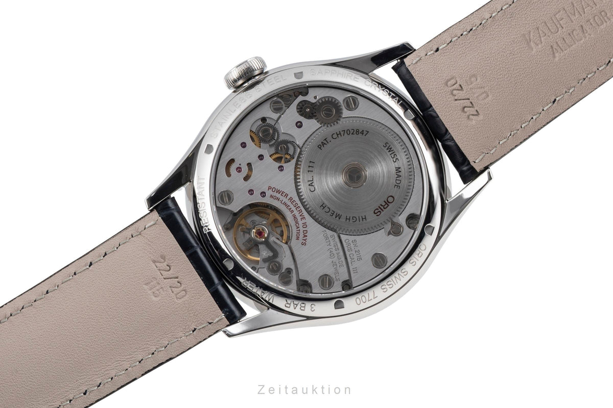 Oris Artelier Gangreserve Handaufzug Herrenuhr 01 111 7700 4031-Set 1 23 71FC [2604903]