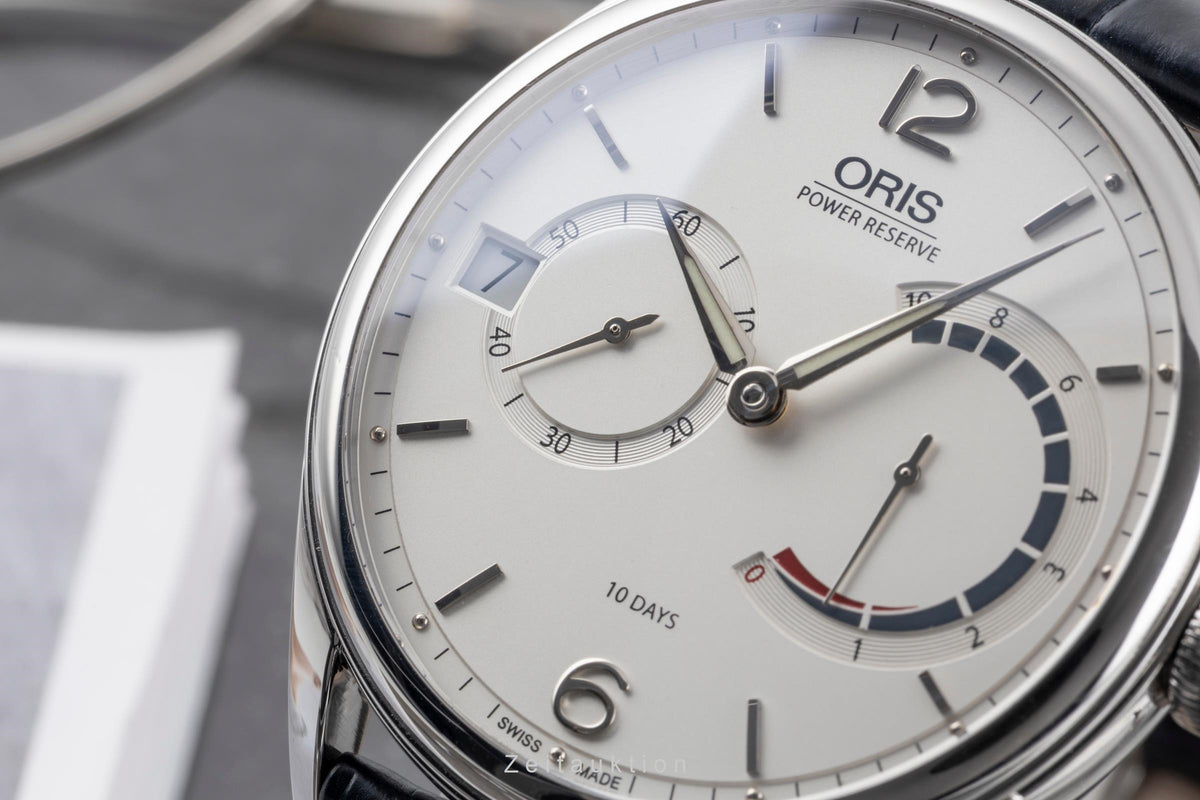 Oris Artelier Gangreserve Handaufzug Herrenuhr 01 111 7700 4031-Set 1 23 71FC [2604903]