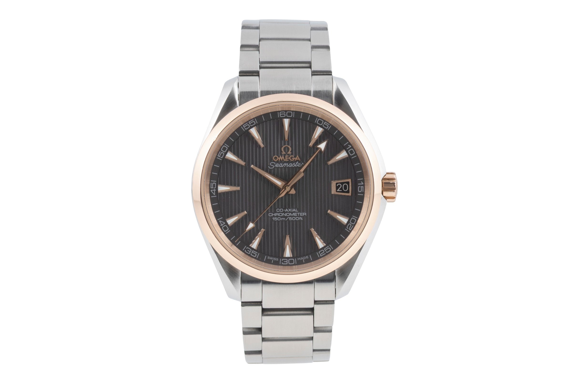 Omega Seamaster steel / gold automatic men's watch 231.20.42.21.06.002  [2604904]
