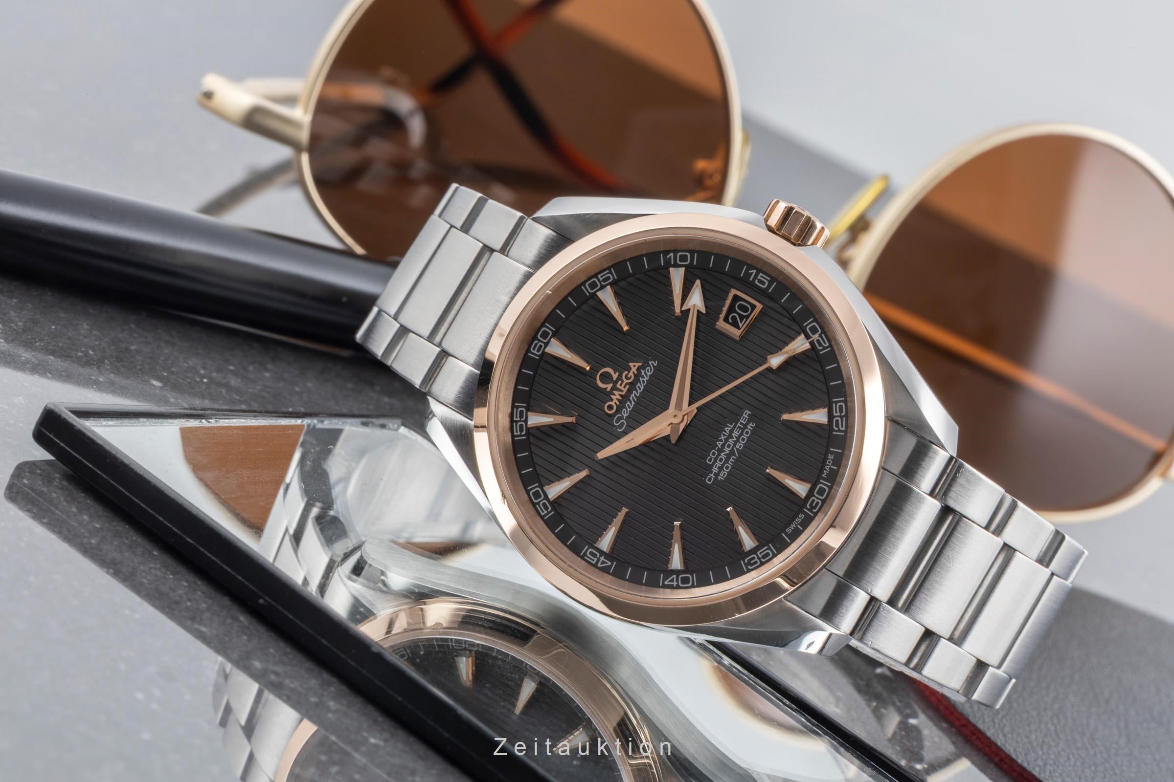 Omega Seamaster Stahl / Gold Automatik Herren Ref. 231.20.42.21.06.002 Papiere  [2604904]