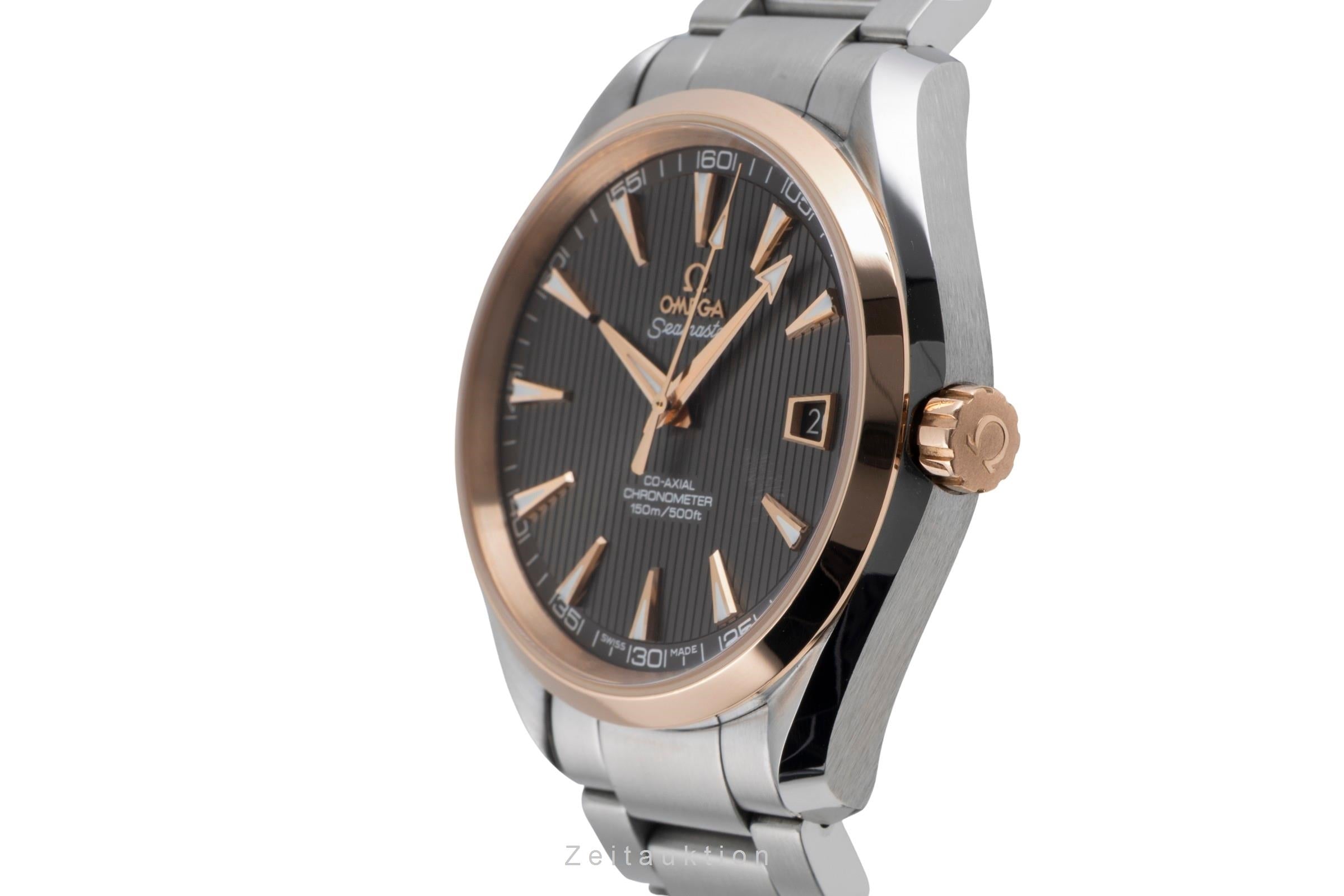 Omega Seamaster Stahl / Gold Automatik Herren Ref. 231.20.42.21.06.002 Papiere  [2604904]