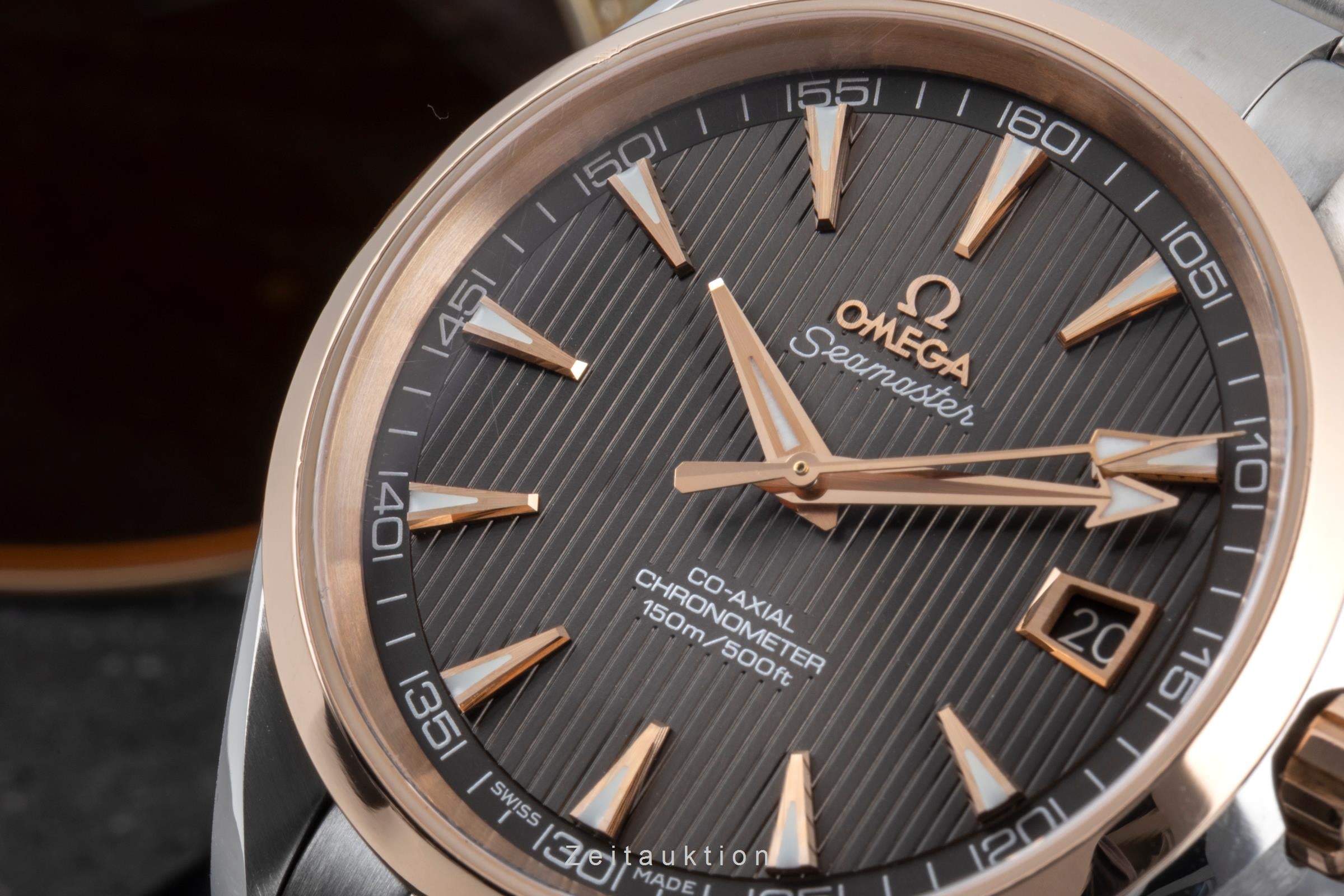 Omega Seamaster Stahl / Gold Automatik Herren Ref. 231.20.42.21.06.002 Papiere  [2604904]
