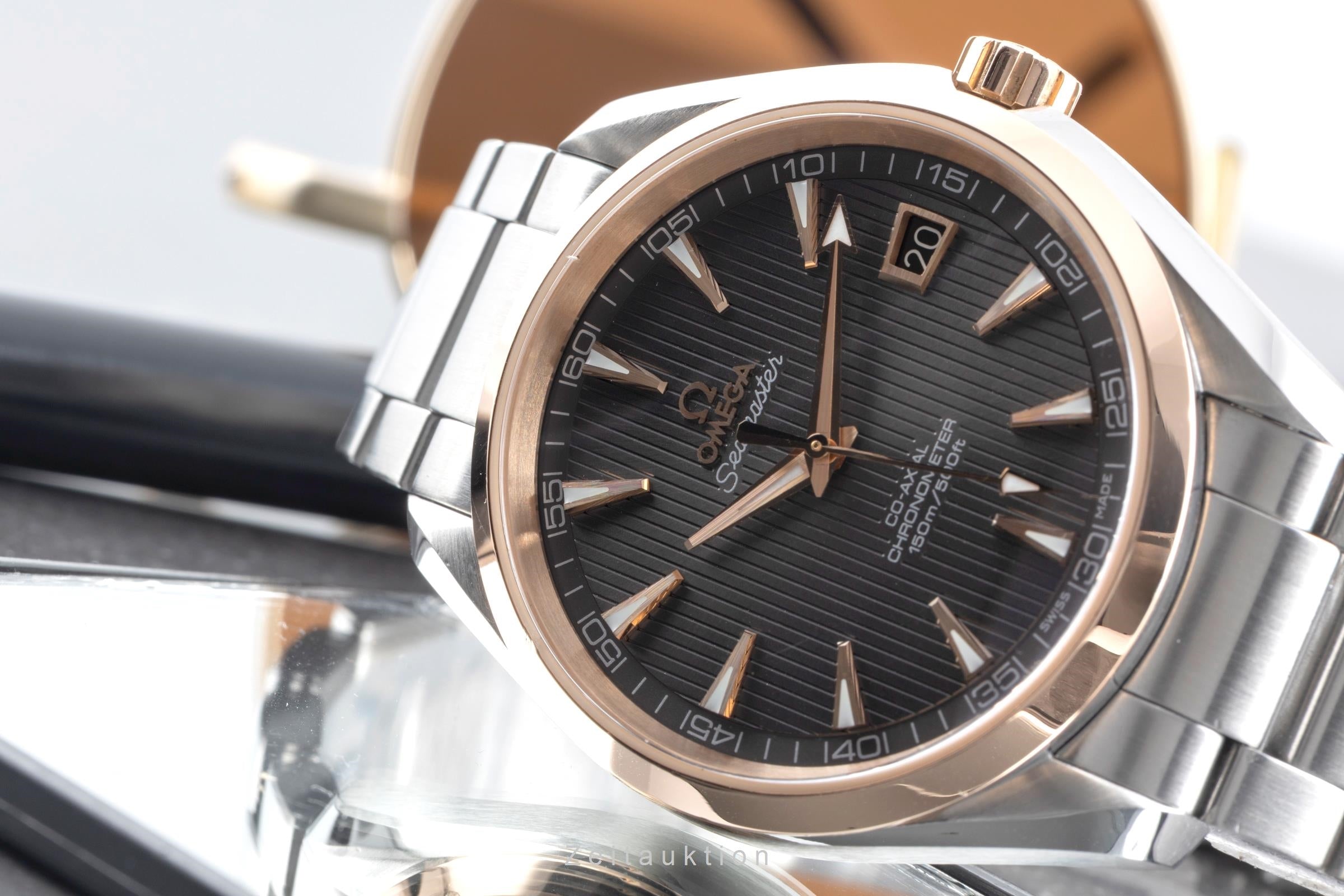 Omega Seamaster Stahl / Gold Automatik Herren Ref. 231.20.42.21.06.002 Papiere  [2604904]
