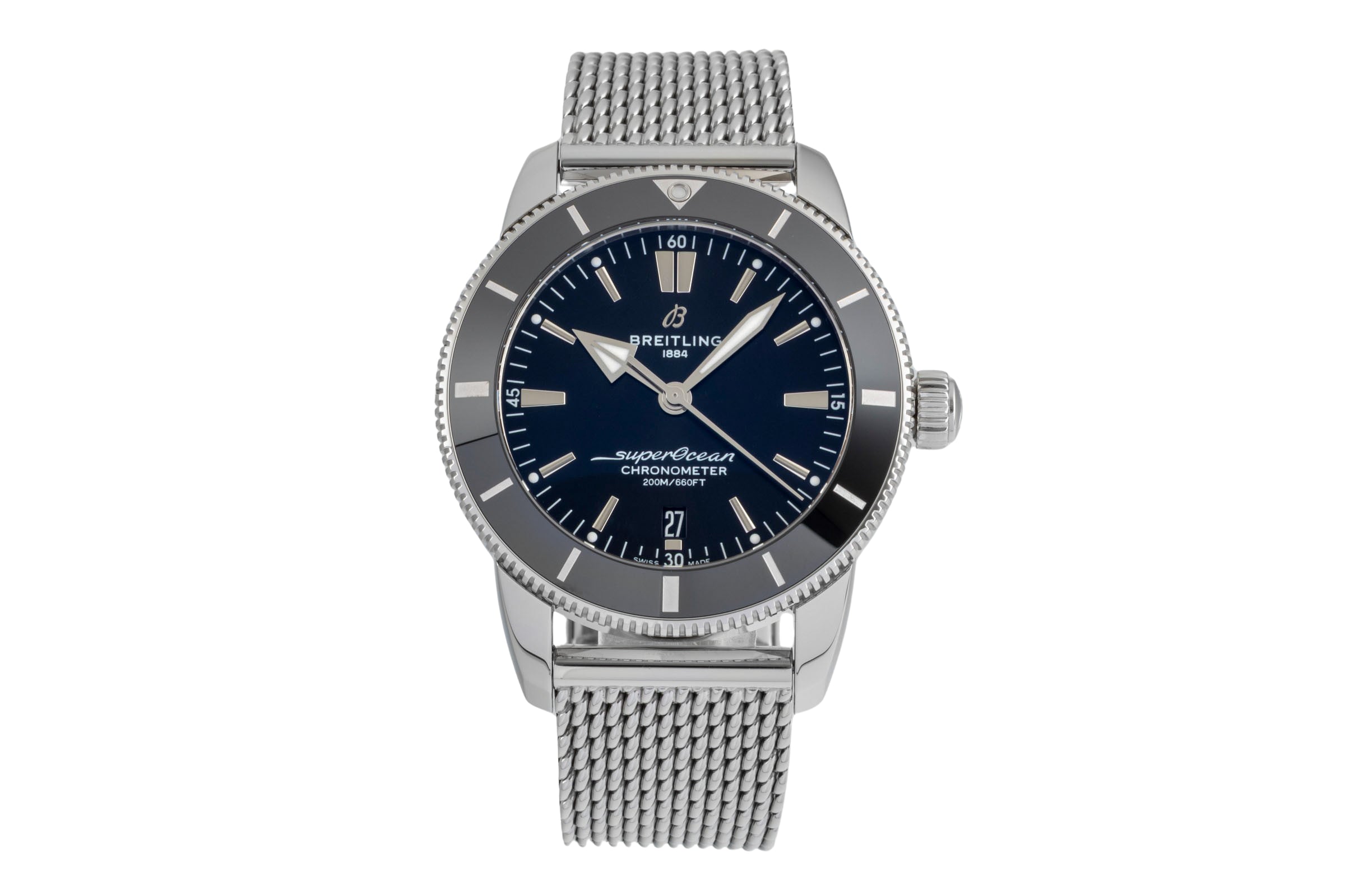 Breitling Superocean steel automatic men's watch AB2030121B1A1 LP: 6000EUR  [2604906]