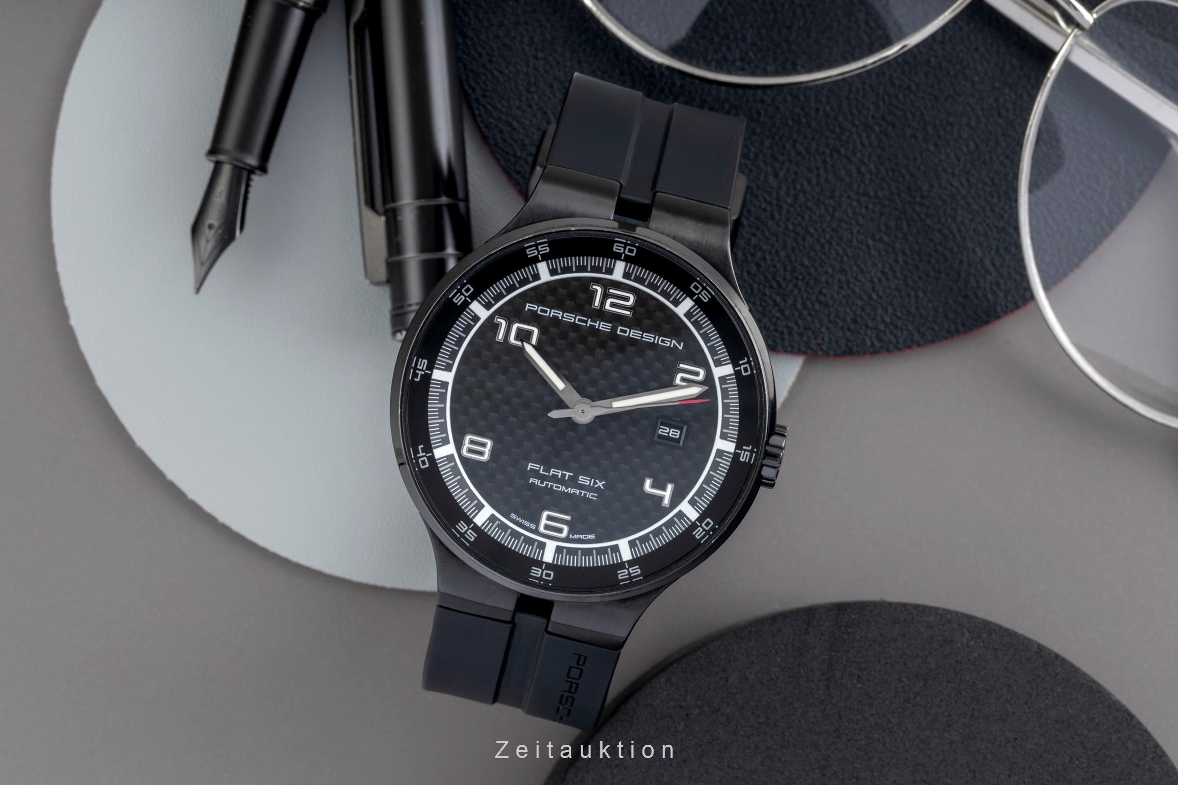 Porsche Design Flat Six P`6350 Date Automatik Herrenuhr Ref. 6350.43  [2604907]