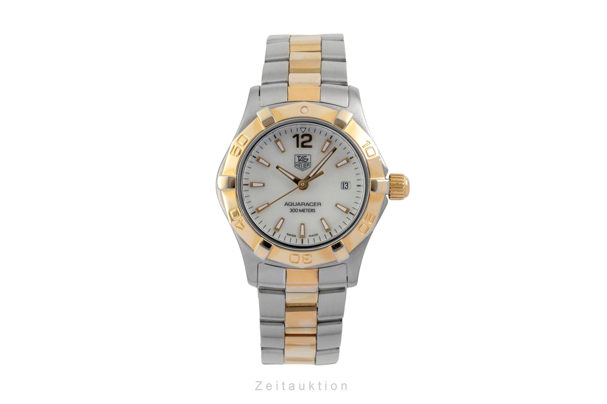 Tag Heuer Aquaracer acero / banado en oro cuarzo reloj para damas  WAF1424  [2604909]