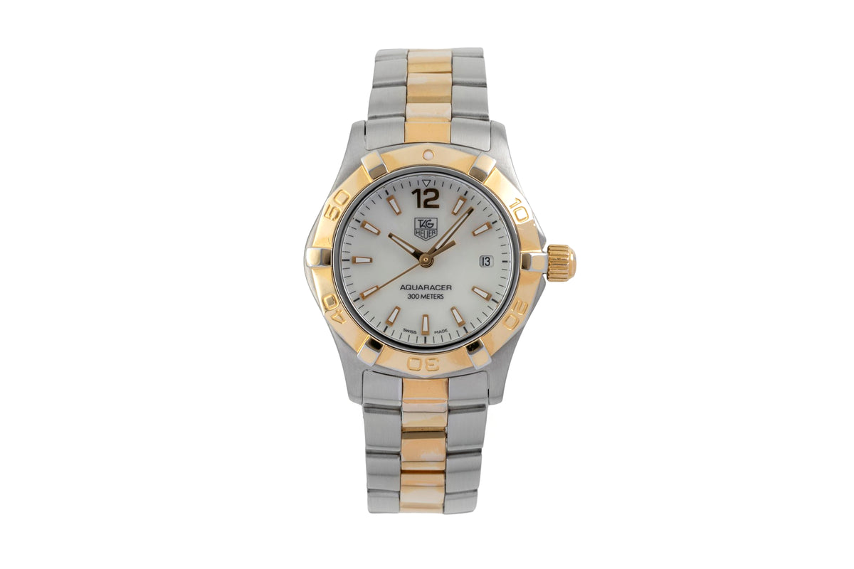 Tag Heuer Aquaracer acier / doré quartz montre pour femmes WAF1424  [2604909]